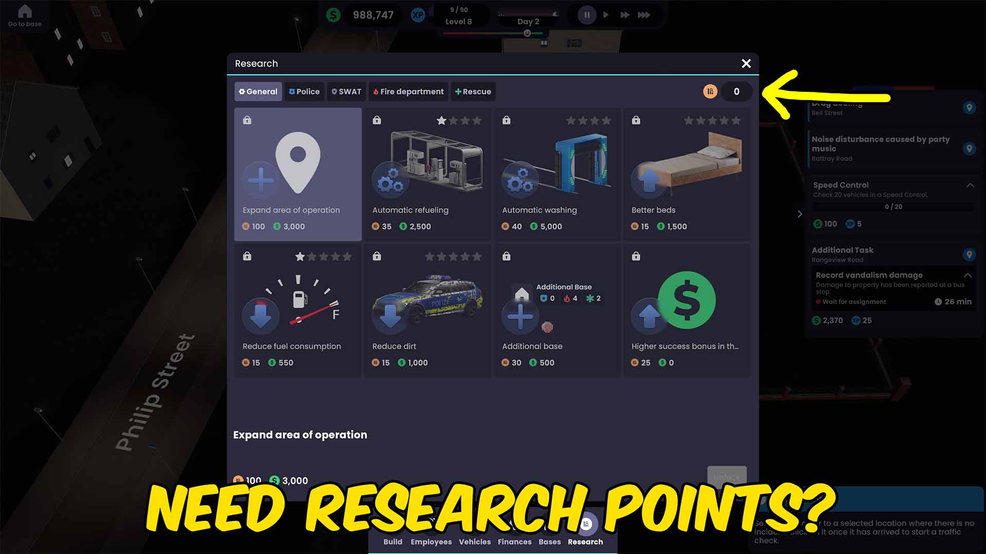 Global Rescue — Give Research Points